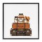 Stupell Industries Luxury Travel Luggages Framed Giclee, design by Amanda Greenwood